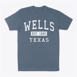 Wells Texas Classic Established Classic Dad T-Shirt