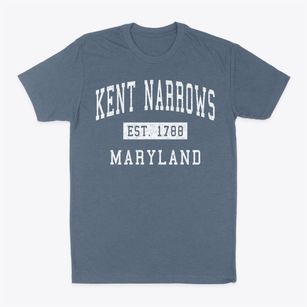Kent Narrows Maryland Classic Established Classic Dad T-Shirt