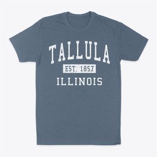 Tallula Illinois Classic Established Classic Dad T-Shirt