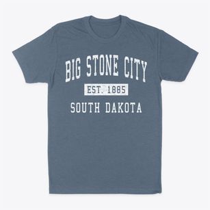 Big Stone City South Dakota Classic Established Classic Dad T-Shirt