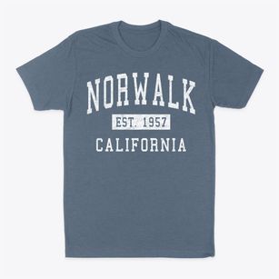 Norwalk California Classic Established Classic Dad T-Shirt