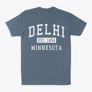 Delhi Minnesota Classic Established Classic Dad T-Shirt