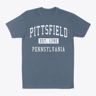 Pittsfield Pennsylvania Classic Established Classic Dad T-Shirt