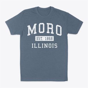 Moro Illinois Classic Established Classic Dad T-Shirt