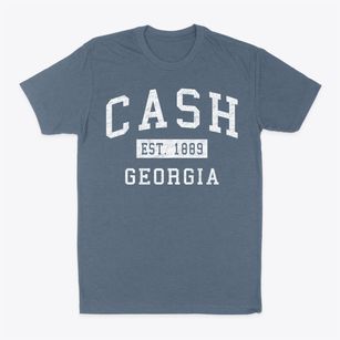 Cash Georgia Classic Established Classic Dad T-Shirt