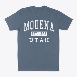 Modena Utah Classic Established Classic Dad T-Shirt
