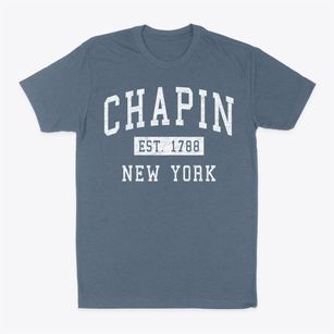 Chapin New York Classic Established Classic Dad T-Shirt