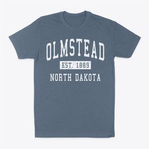 Olmstead North Dakota Classic Established Classic Dad T-Shirt