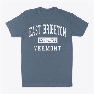 East Brighton Vermont Classic Established Classic Dad T-Shirt