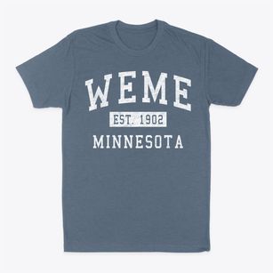Weme Minnesota Classic Established Classic Dad T-Shirt