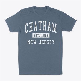 Chatham New Jersey Classic Established Classic Dad T-Shirt