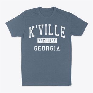 K'ville Georgia Classic Established Classic Dad T-Shirt