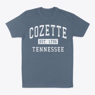 Cozette Tennessee Classic Established Classic Dad T-Shirt