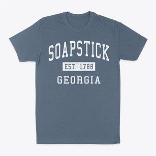 Soapstick Georgia Classic Established Classic Dad T-Shirt