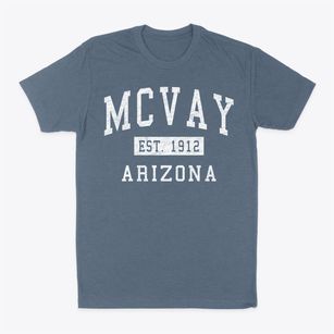 Mcvay Arizona Classic Established Classic Dad T-Shirt