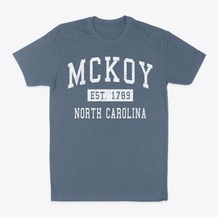 Mckoy North Carolina Classic Established Classic Dad T-Shirt