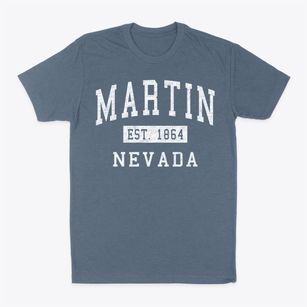 Martin Nevada Classic Established Classic Dad T-Shirt