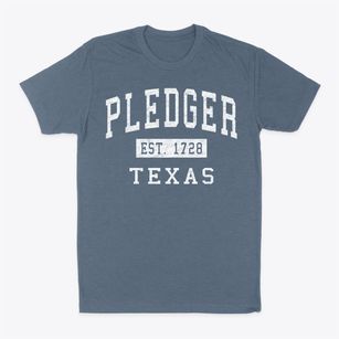 Pledger Texas Classic Established Classic Dad T-Shirt