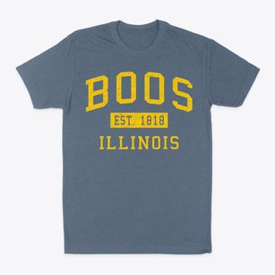 Boos Illinois Classic Established Classic Dad T-Shirt
