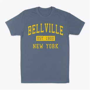 Bellville New York Classic Established Classic Dad T-Shirt