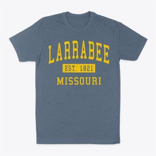 Larrabee Missouri Classic Established Classic Dad T-Shirt