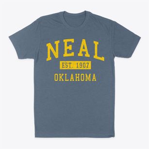 Neal Oklahoma Classic Established Classic Dad T-Shirt