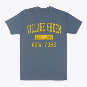 Village Green New York Classic Established Classic Dad T-Shirt
