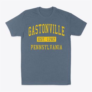 Gastonville Pennsylvania Classic Established Classic Dad T-Shirt