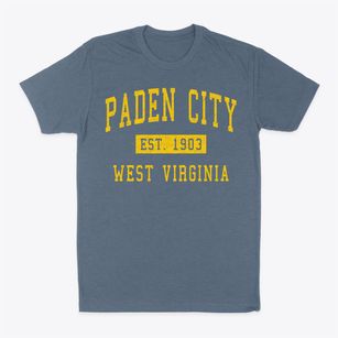 Paden City West Virginia Classic Established Classic Dad T-Shirt