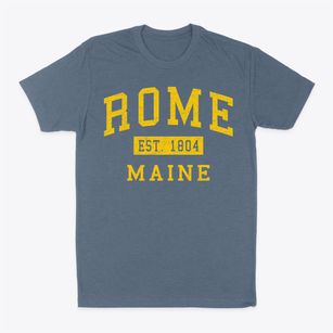 Rome Maine Classic Established Classic Dad T-Shirt