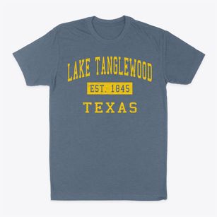 Lake Tanglewood Texas Classic Established Classic Dad T-Shirt