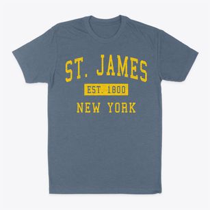 St. James New York Classic Established Classic Dad T-Shirt