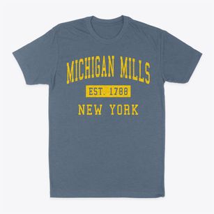 Michigan Mills New York Classic Established Classic Dad T-Shirt