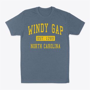 Windy Gap North Carolina Classic Established Classic Dad T-Shirt