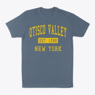 Otisco Valley New York Classic Established Classic Dad T-Shirt