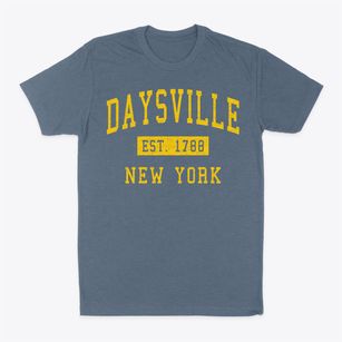 Daysville New York Classic Established Classic Dad T-Shirt