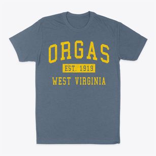 Orgas West Virginia Classic Established Classic Dad T-Shirt