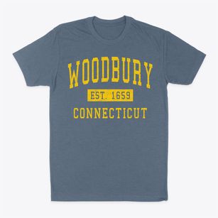 Woodbury Connecticut Classic Established Classic Dad T-Shirt