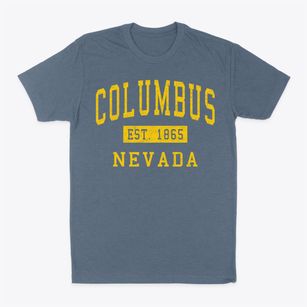 Columbus Nevada Classic Established Classic Dad T-Shirt