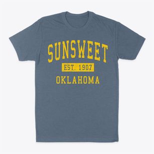 Sunsweet Oklahoma Classic Established Classic Dad T-Shirt