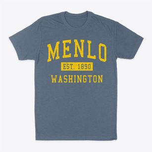 Menlo Washington Classic Established Classic Dad T-Shirt