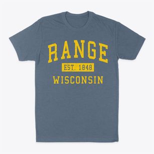 Range Wisconsin Classic Established Classic Dad T-Shirt