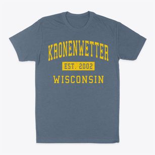 Kronenwetter Wisconsin Classic Established Classic Dad T-Shirt