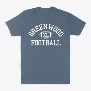 Greenwood High School Classic Football Classic Dad T-Shirt