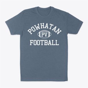 Powhatan Vocational Center Classic Football Classic Dad T-Shirt