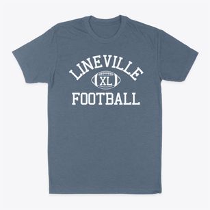 Lineville Intermediate School Classic Football Classic Dad T-Shirt