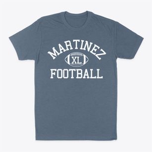 Martinez Junior High School Classic Football Classic Dad T-Shirt