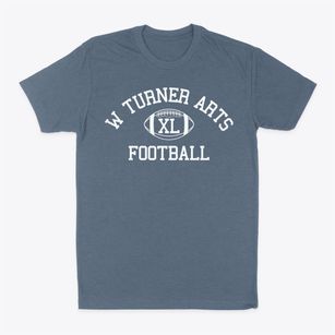 W Turner Arts High School Classic Football Classic Dad T-Shirt