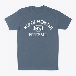North Webster School Classic Football Classic Dad T-Shirt