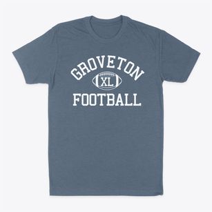 Groveton High School Classic Football Classic Dad T-Shirt